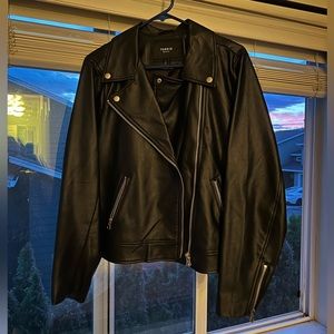 BRAND NEW Torrid Faux Leather Asymmetrical Moto Jacket